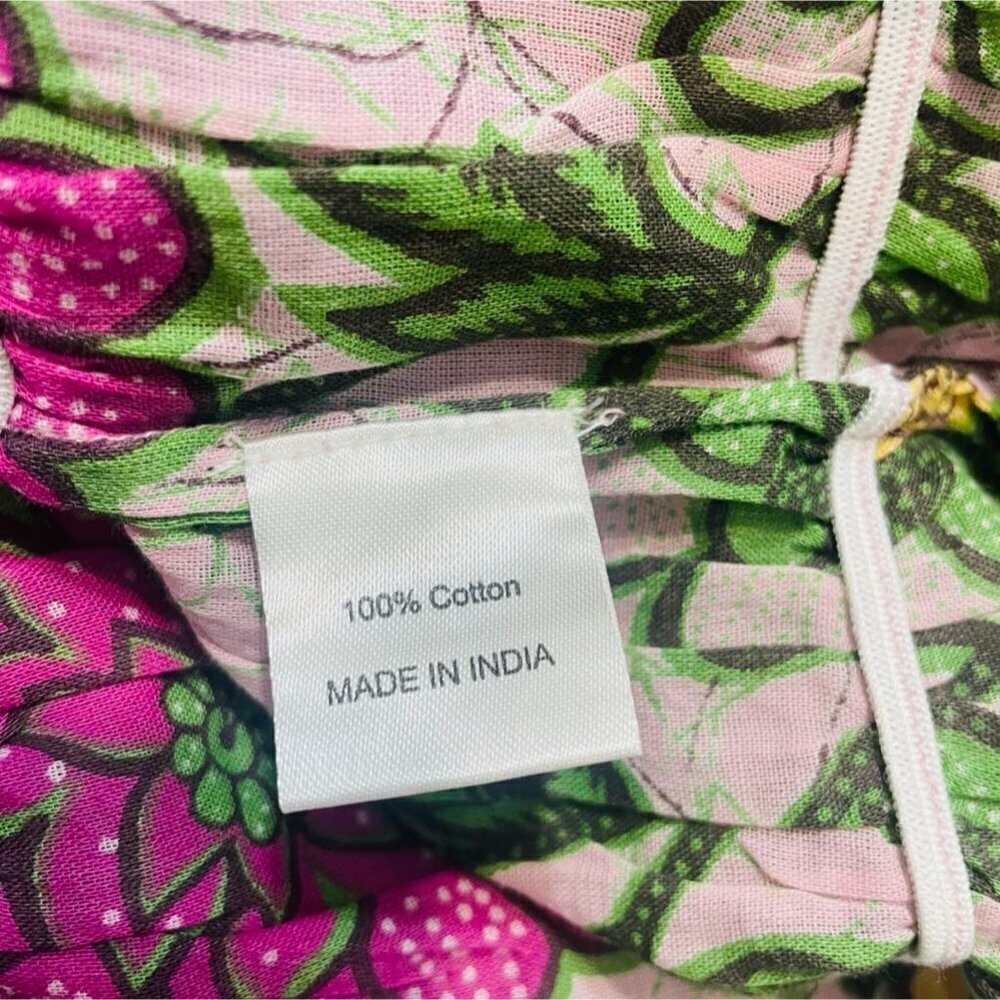 NEW Banjanan Size Large Blouse Floral Off The Shoulder Cora Top Freyja Flower - Picture 9 of 10
